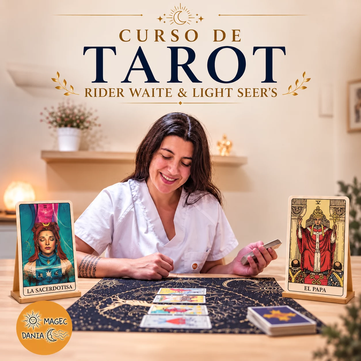 Curso de tarot Rider Waite y Light Seer's